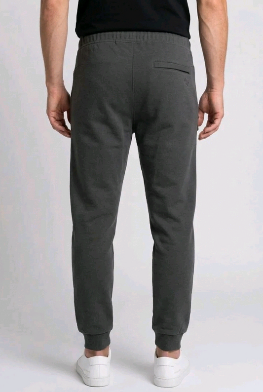 Man wearing grey Next joggers