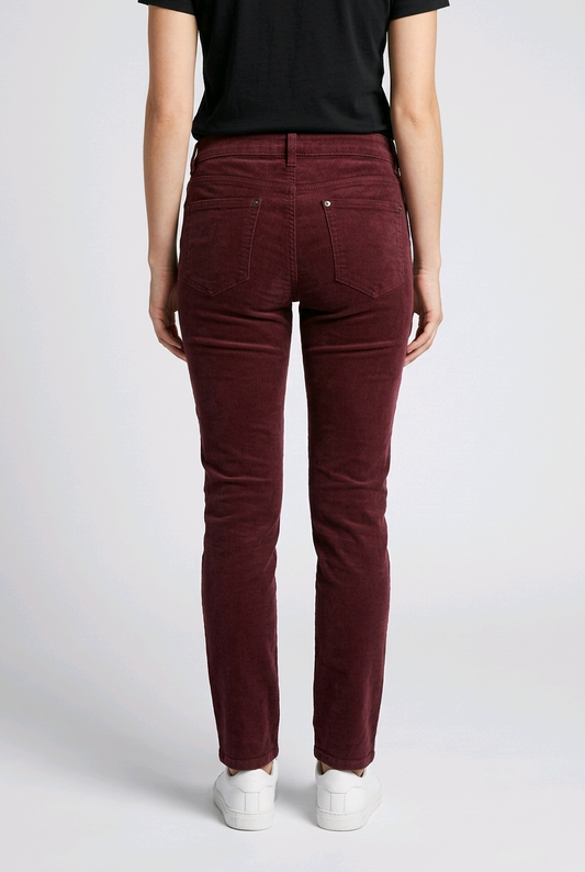 Miss Selfridge Denim Jeans Burgundy - Size - UK-12