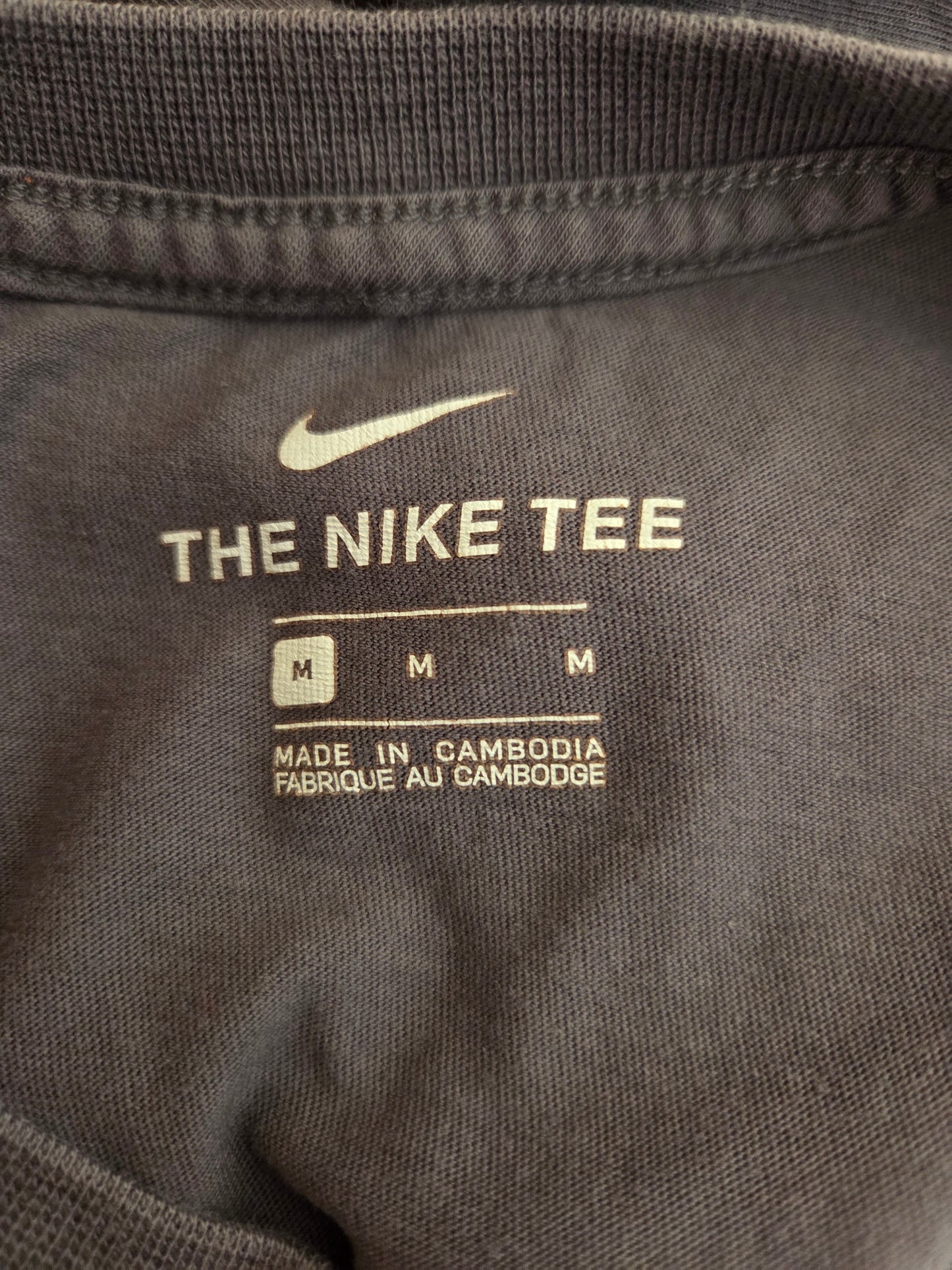 Nike size label