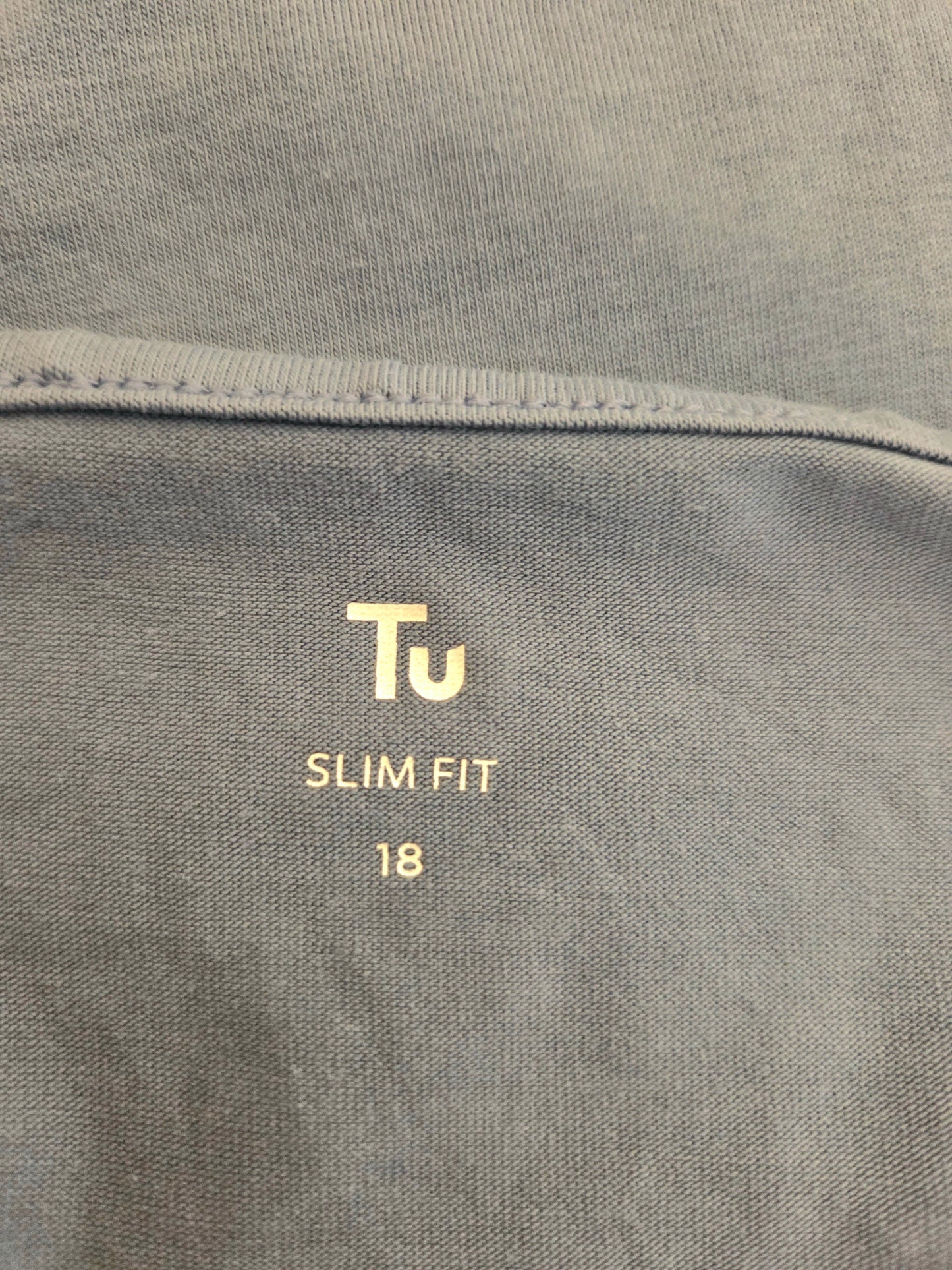 'Tu Slim Fit 18' size label
