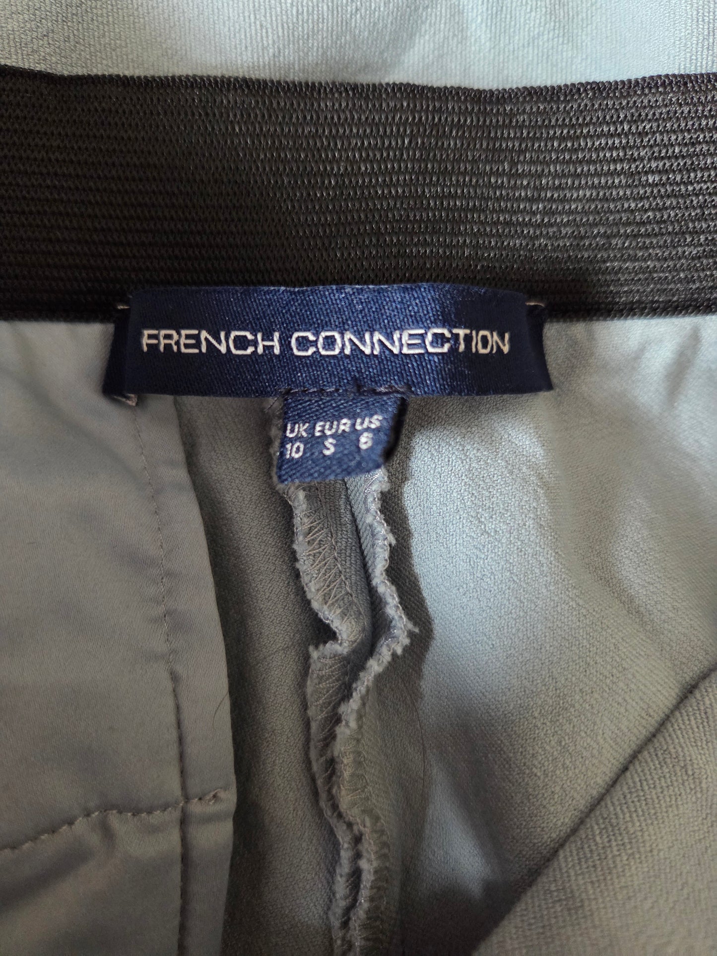 French Connection Light Blue Slim Stretch Trousers Size -10