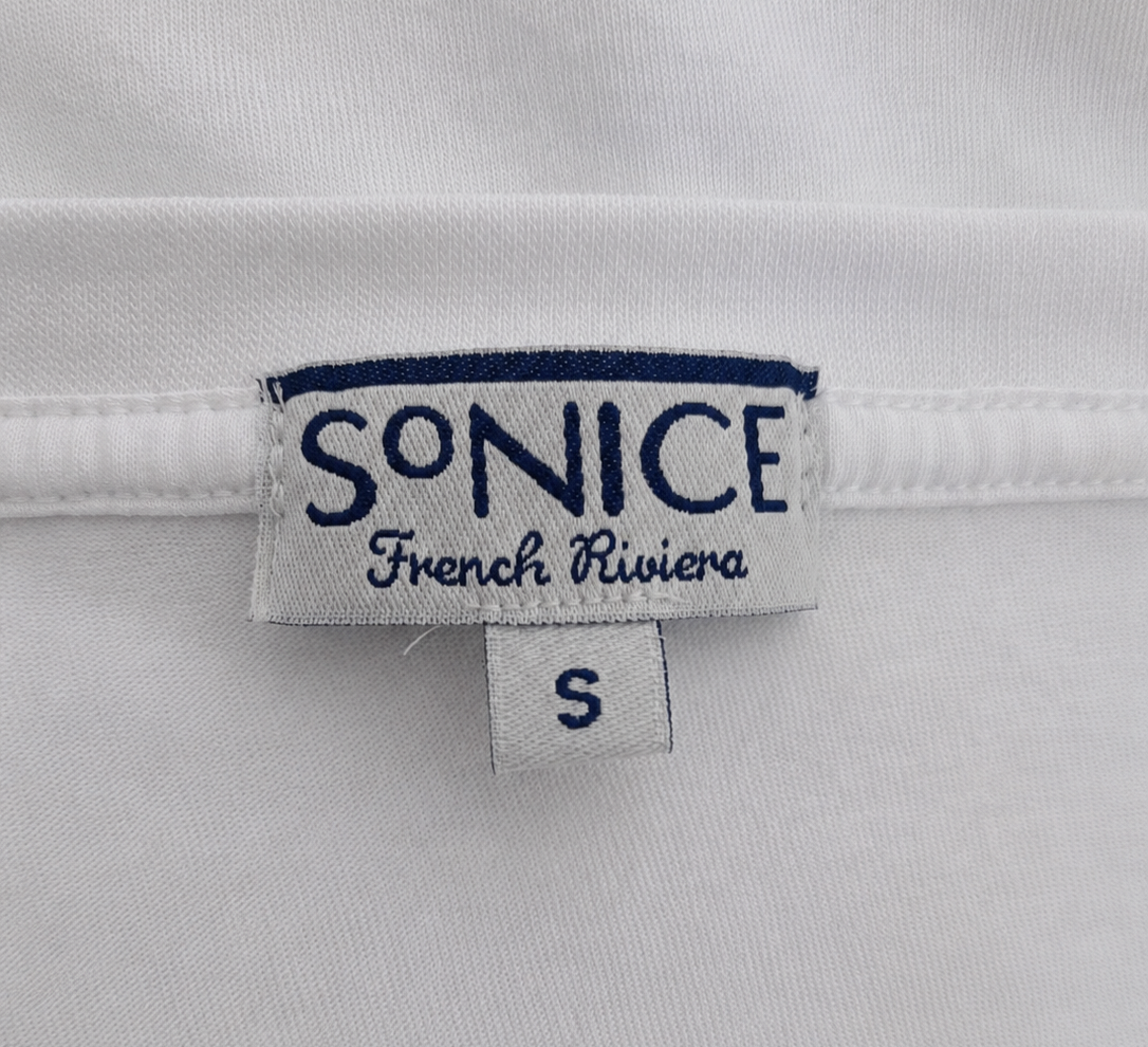 Nice France Graphic White T-Shirt - Small