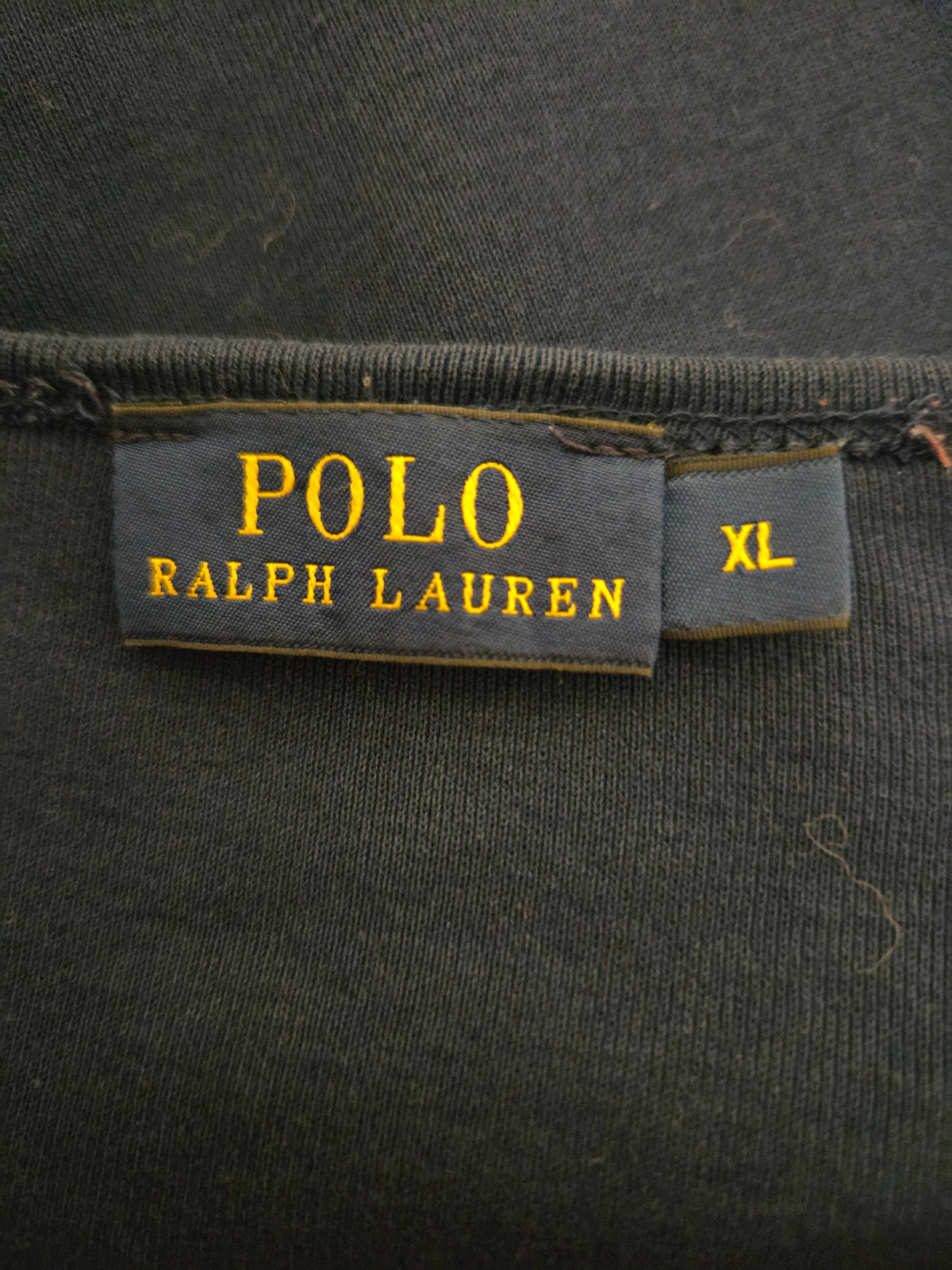 Polo Ralph Lauren long sleeve t-shirt UK XLarge pre-loved clothing size label