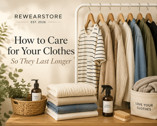 How to Care for Your Clothes So They Last Longer