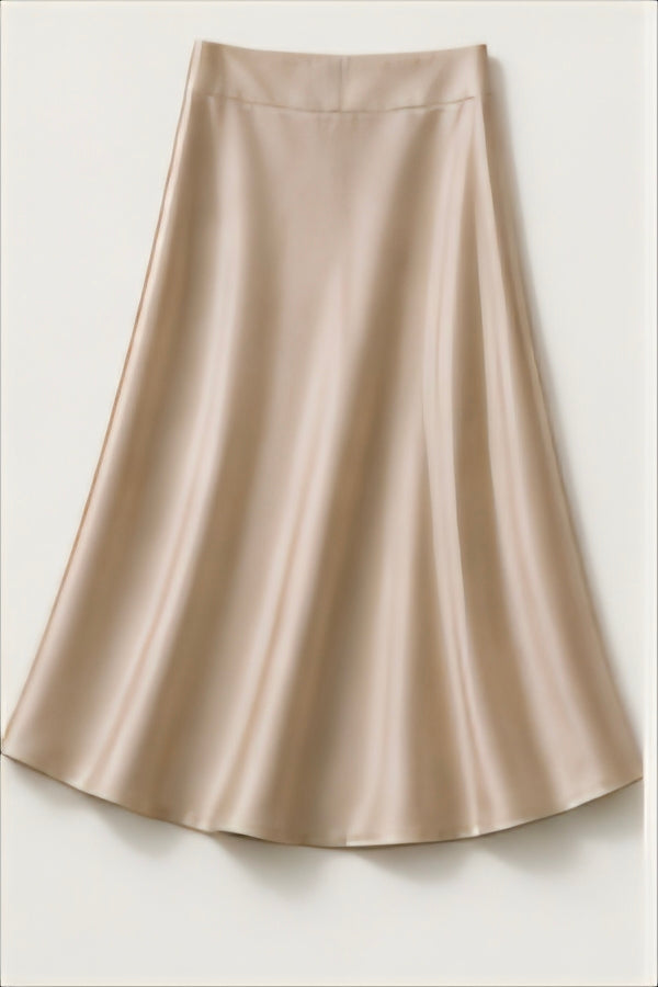 Picture of a beige skirt