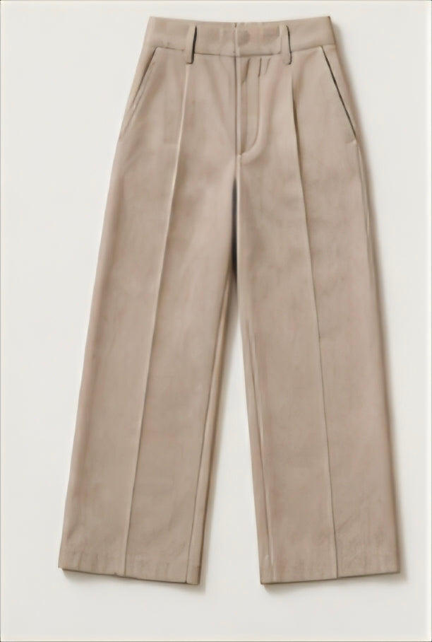 Pair of beige women's trousers