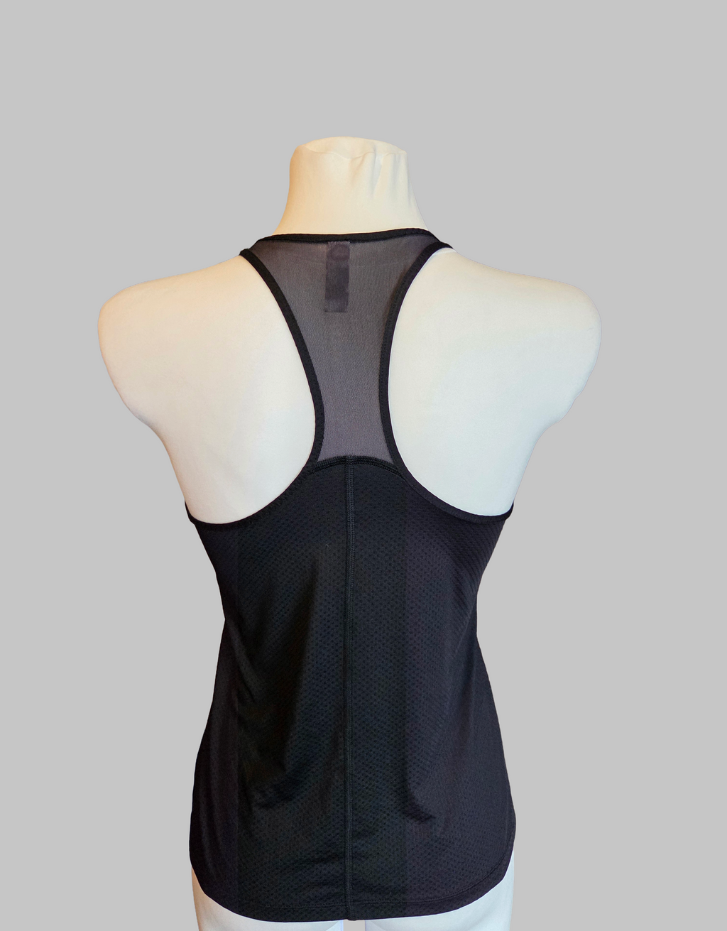 Under Armour Black HeatGear Racerback Tank Top - Size - UK-Small