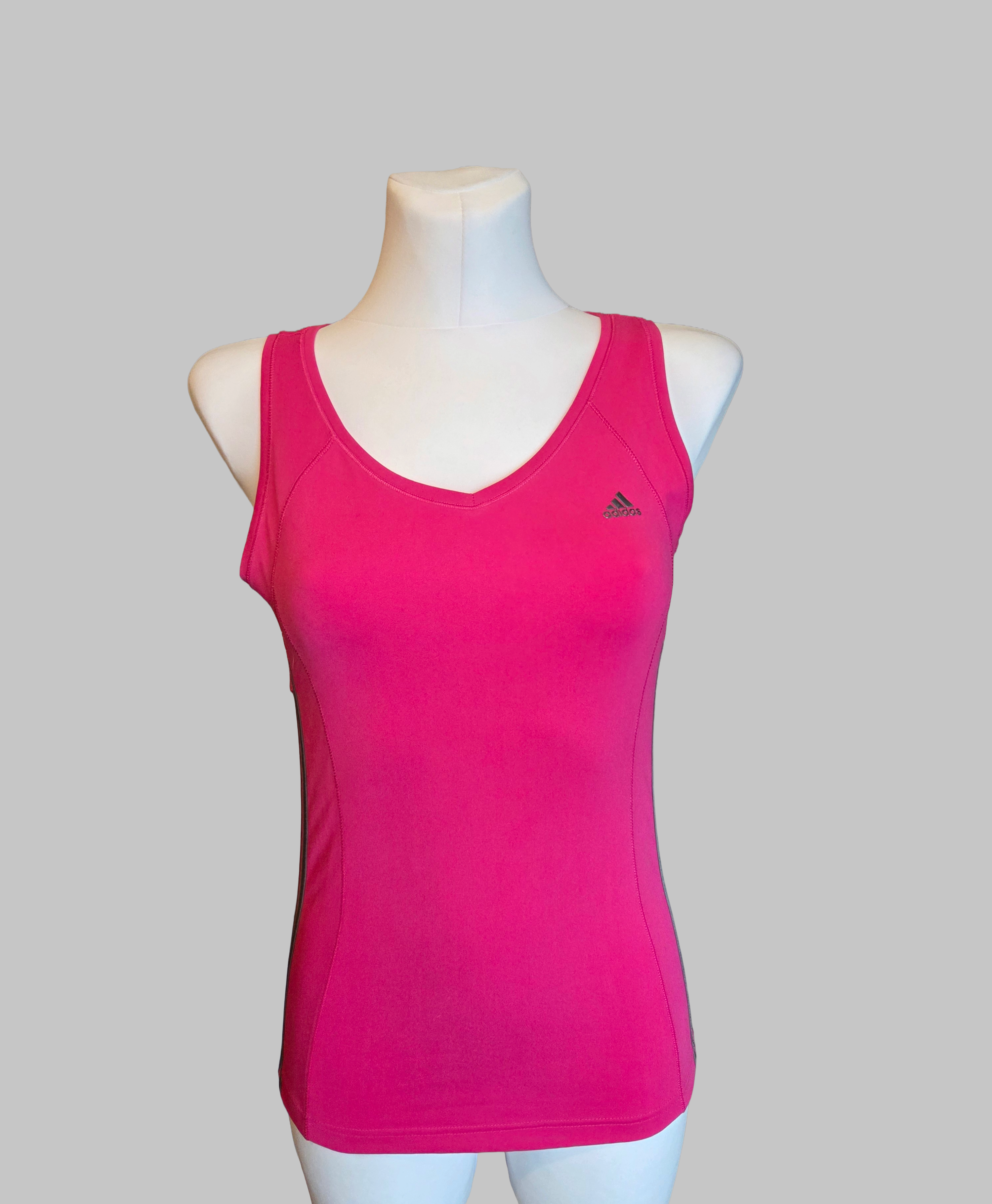 Adidas ClimaCool Pink Performance Tank Top - Size - UK-12