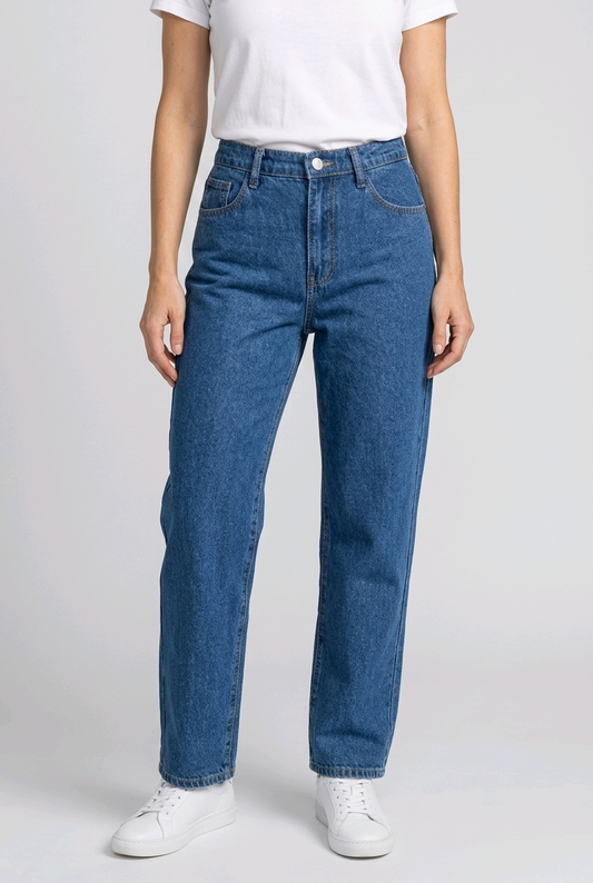 Shein Blue Elastic Waist Jeans –  Size - Petite Large
