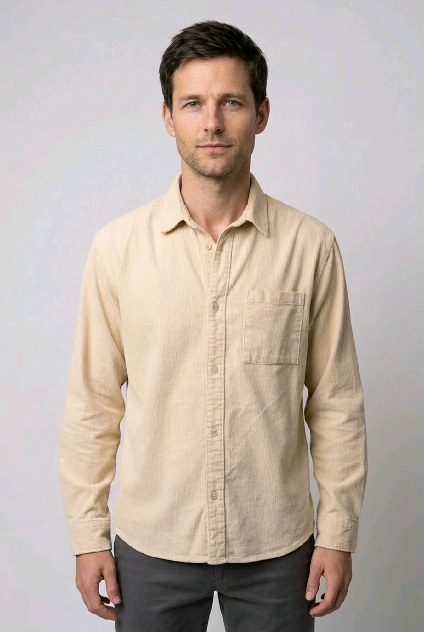 Pale yellow Shacket