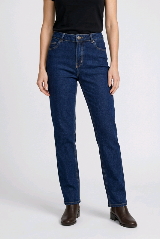 George Dark Blue Wash Skinny Jeans - Size - UK-16
