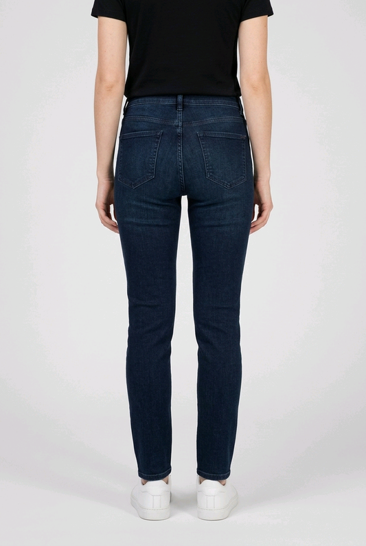T.U High Waist Button Detail Jeans- Size UK-12 Regular