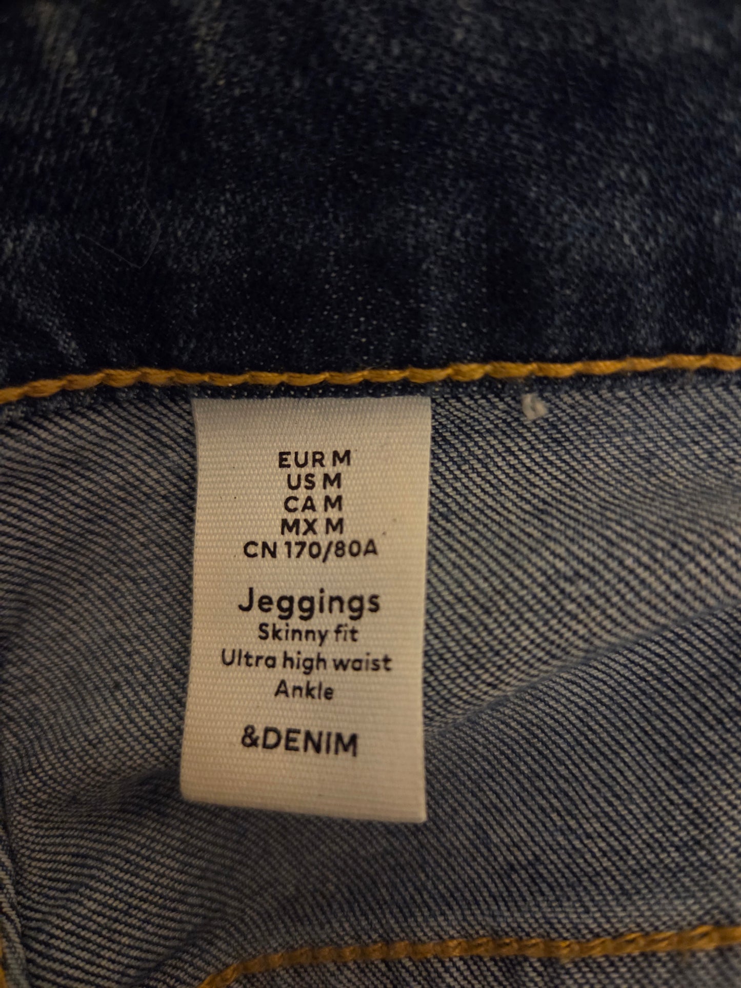 H&M Ultra High Waist Jeggings-Size-Medium