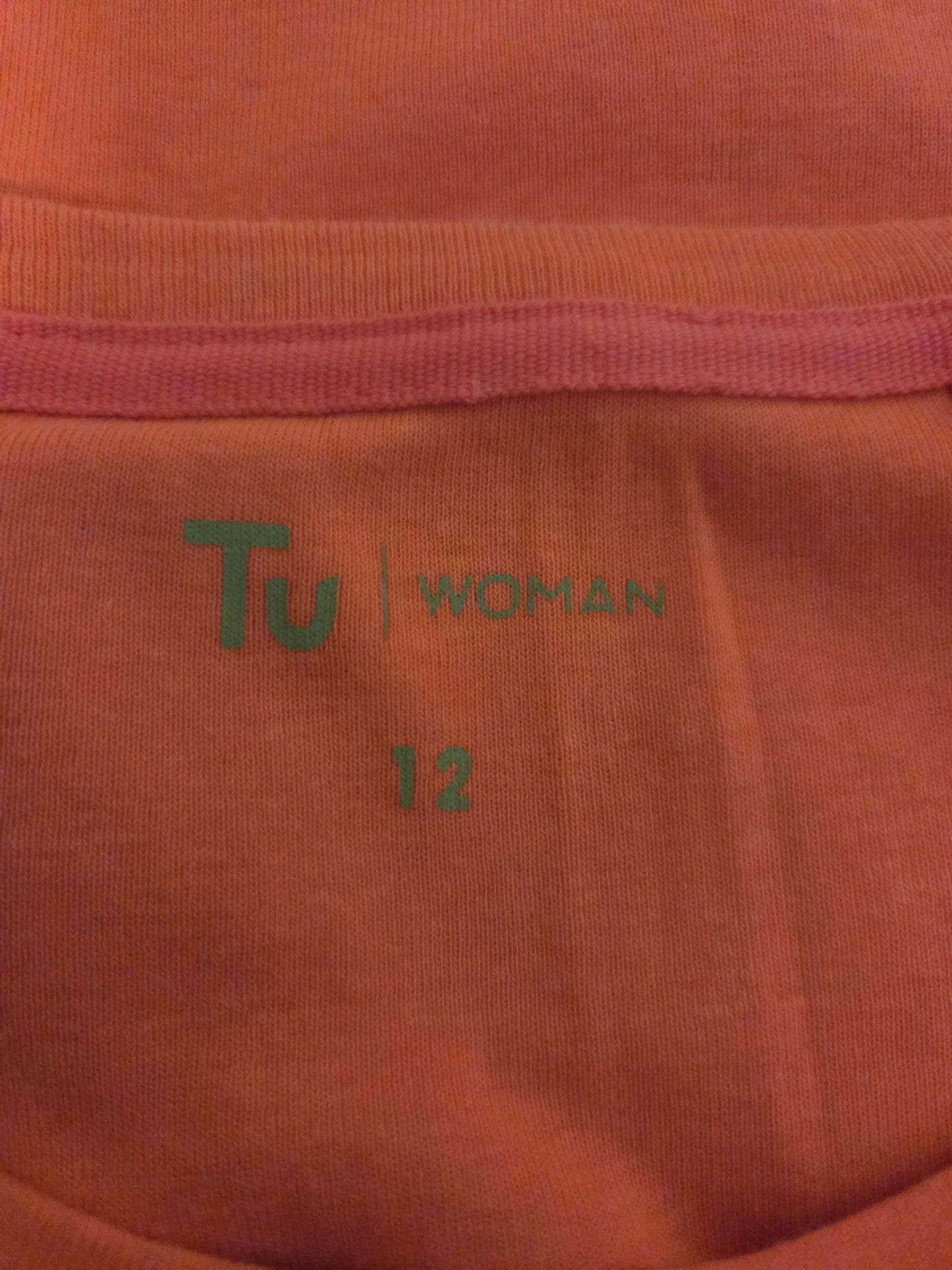 TU woman size label