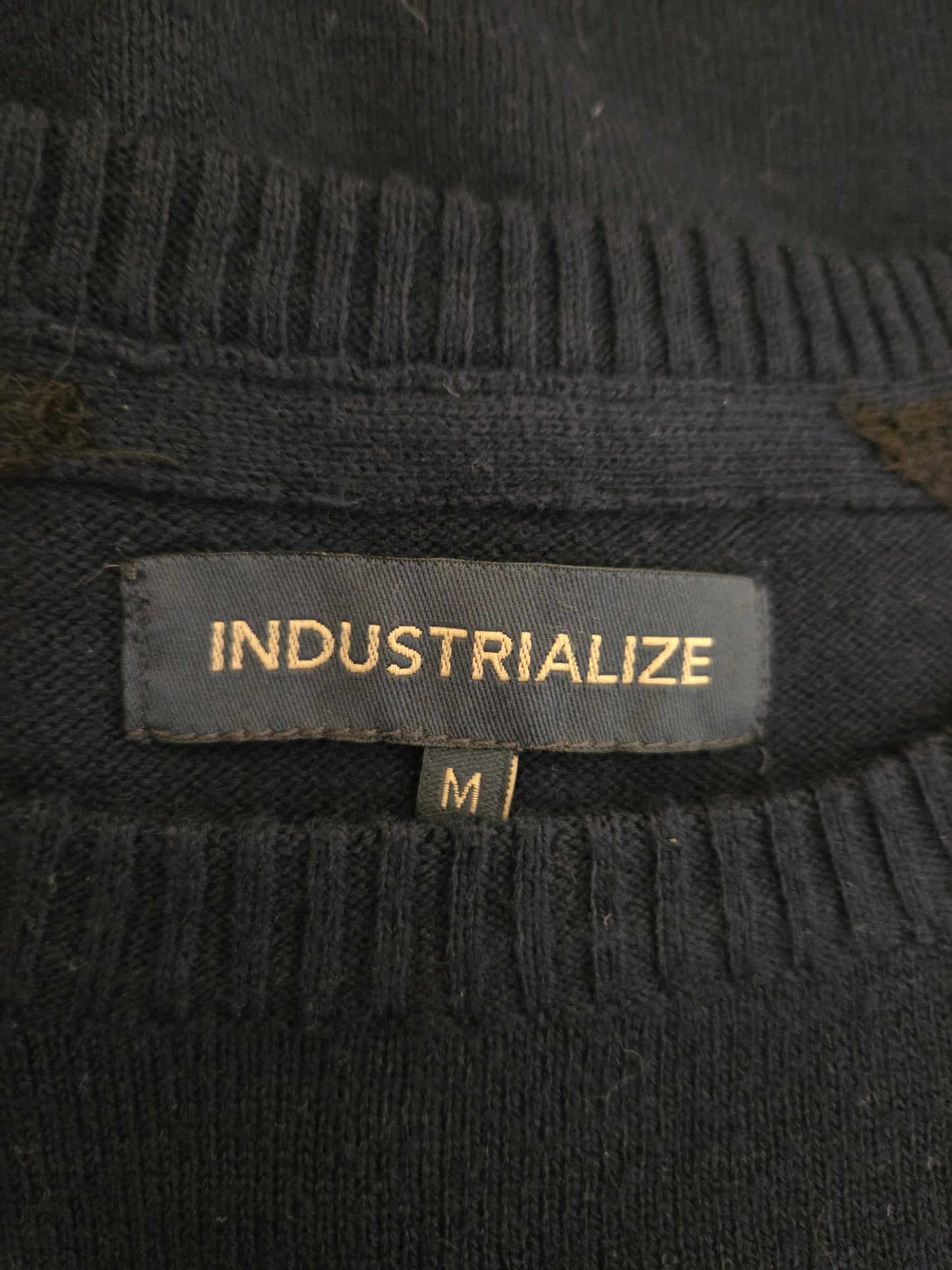 Industrialize size label