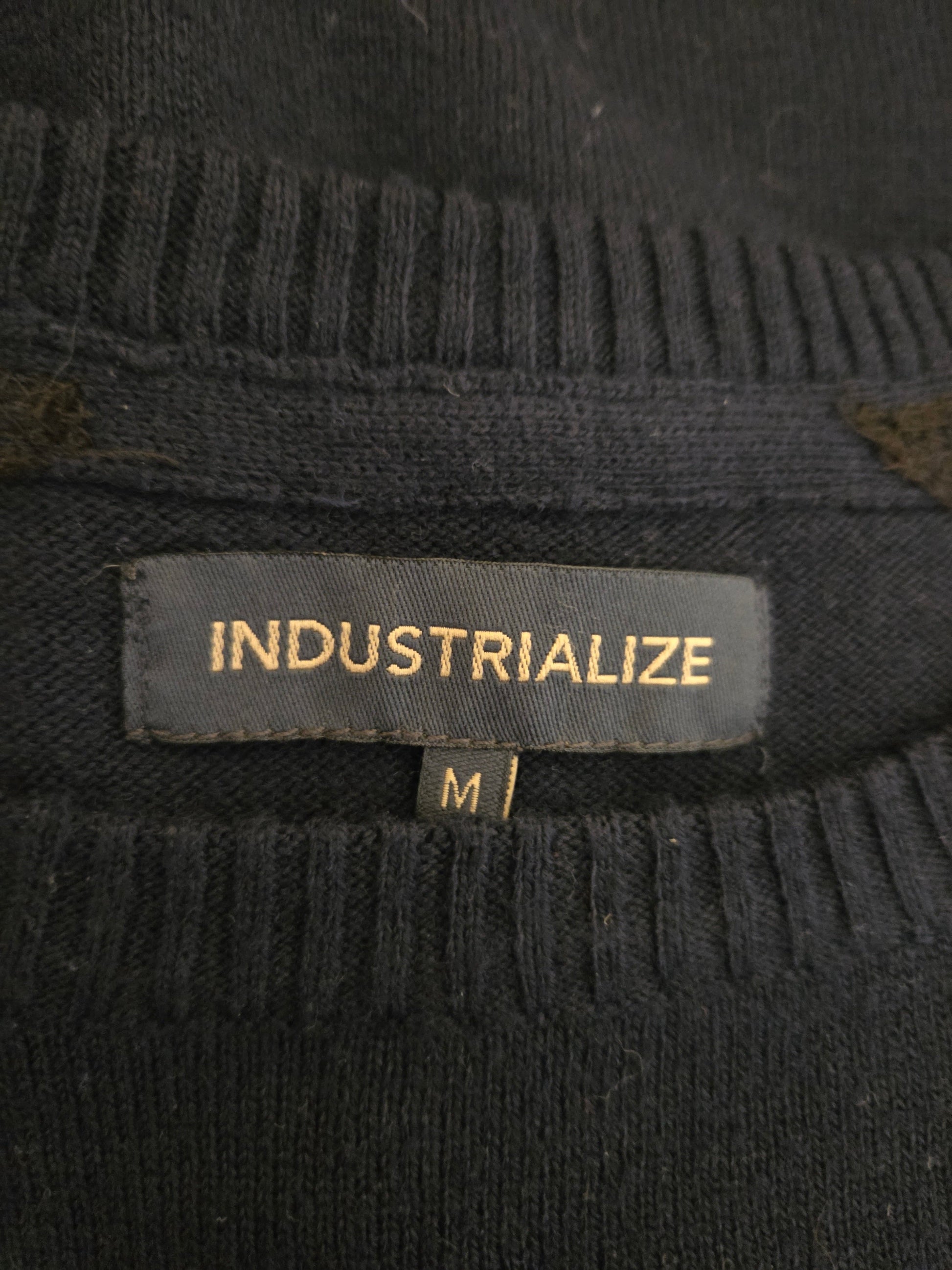 Industrialize size label
