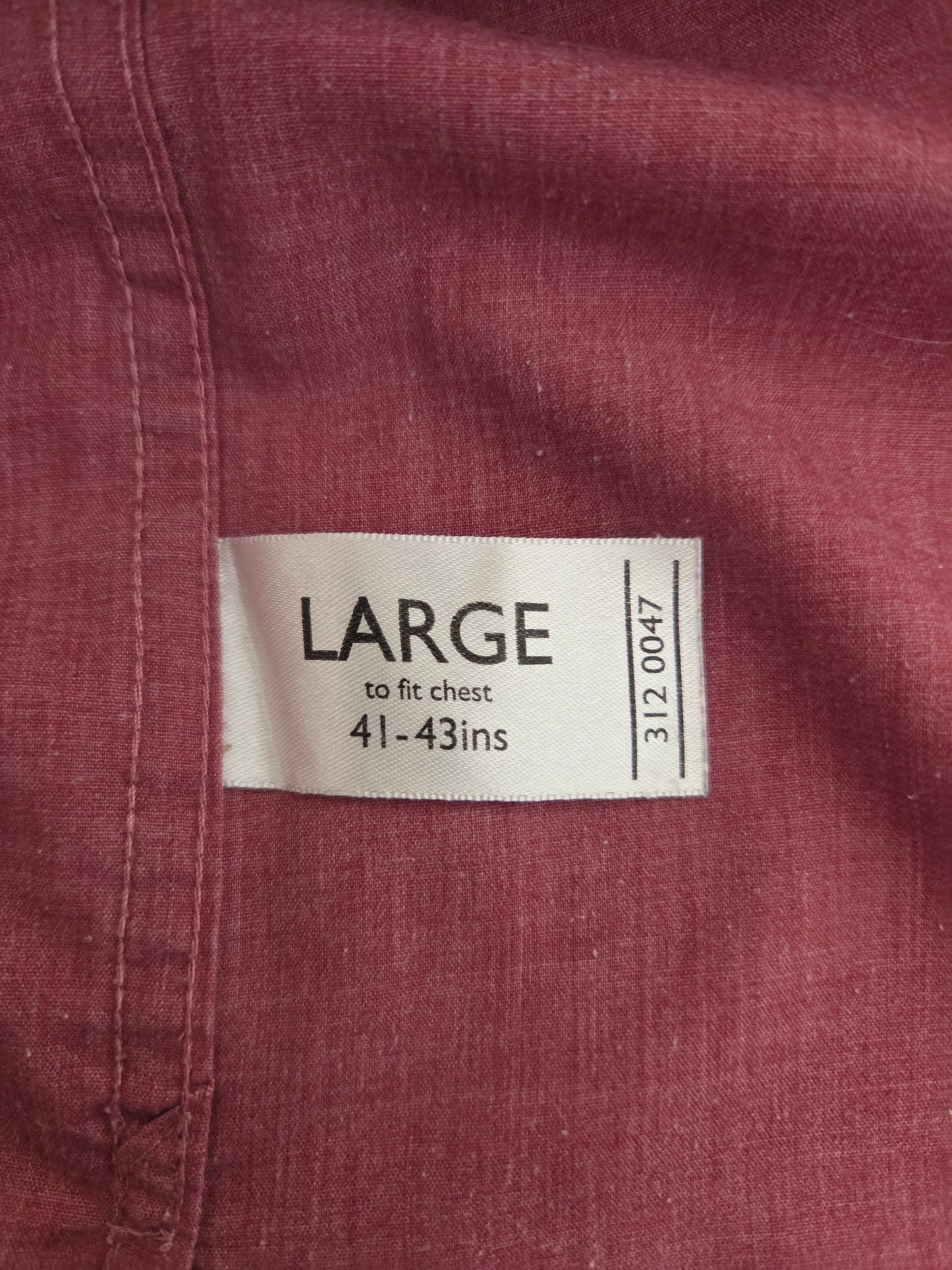 Close-up of shirt fabric texture