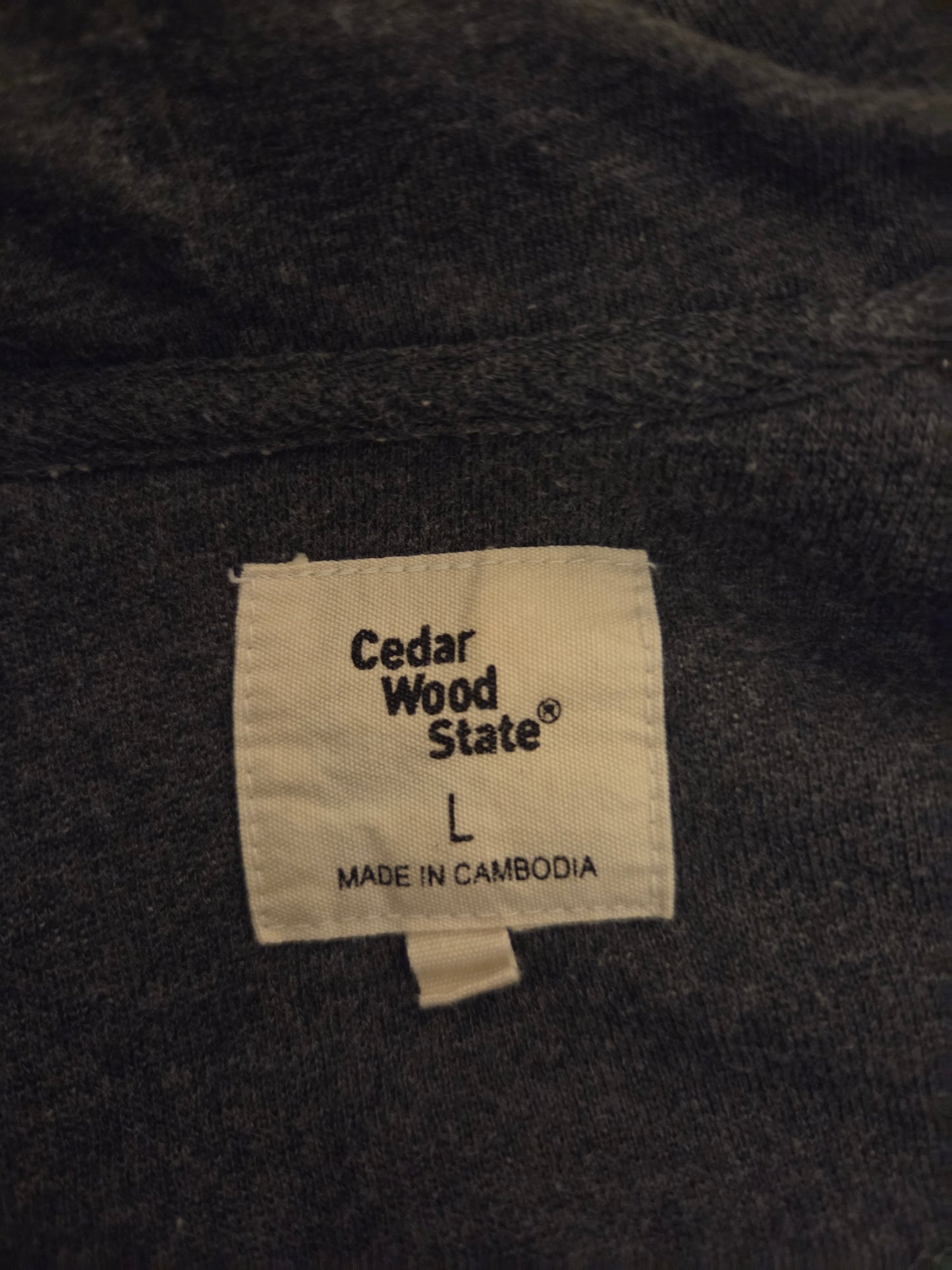 Size label 