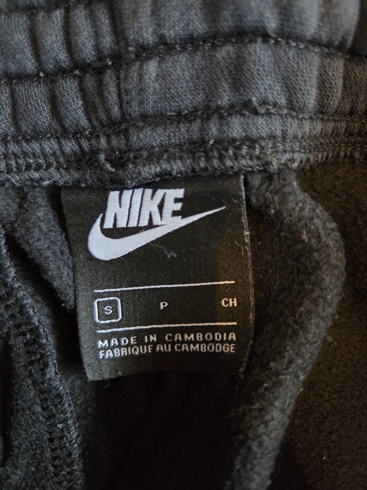 Nike size label