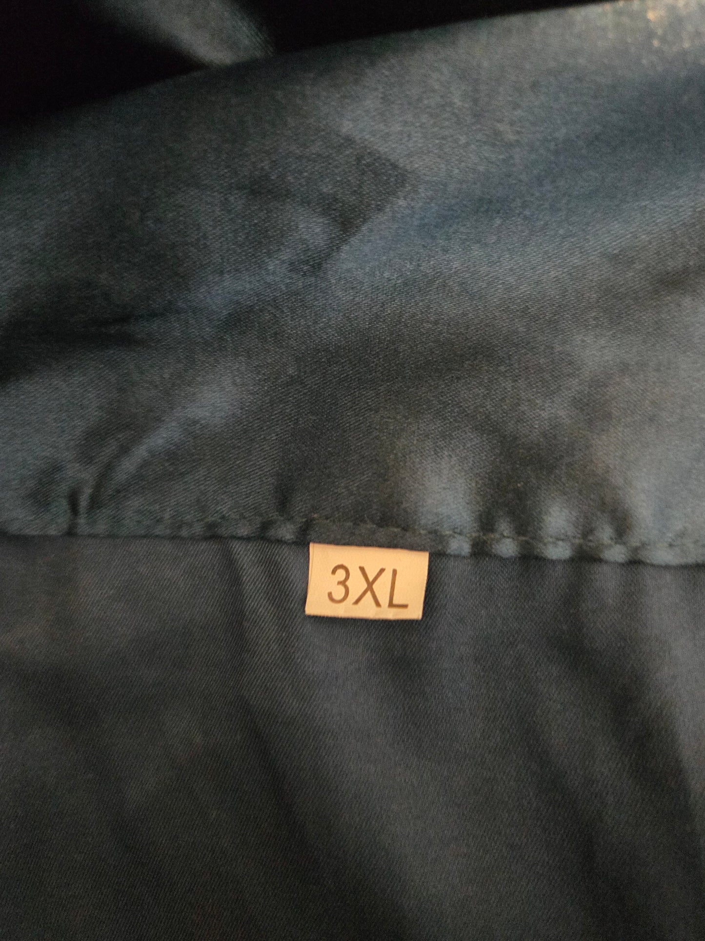 Smooth Satin Style Teal Green Pyjama Short Set  Size -XXXL