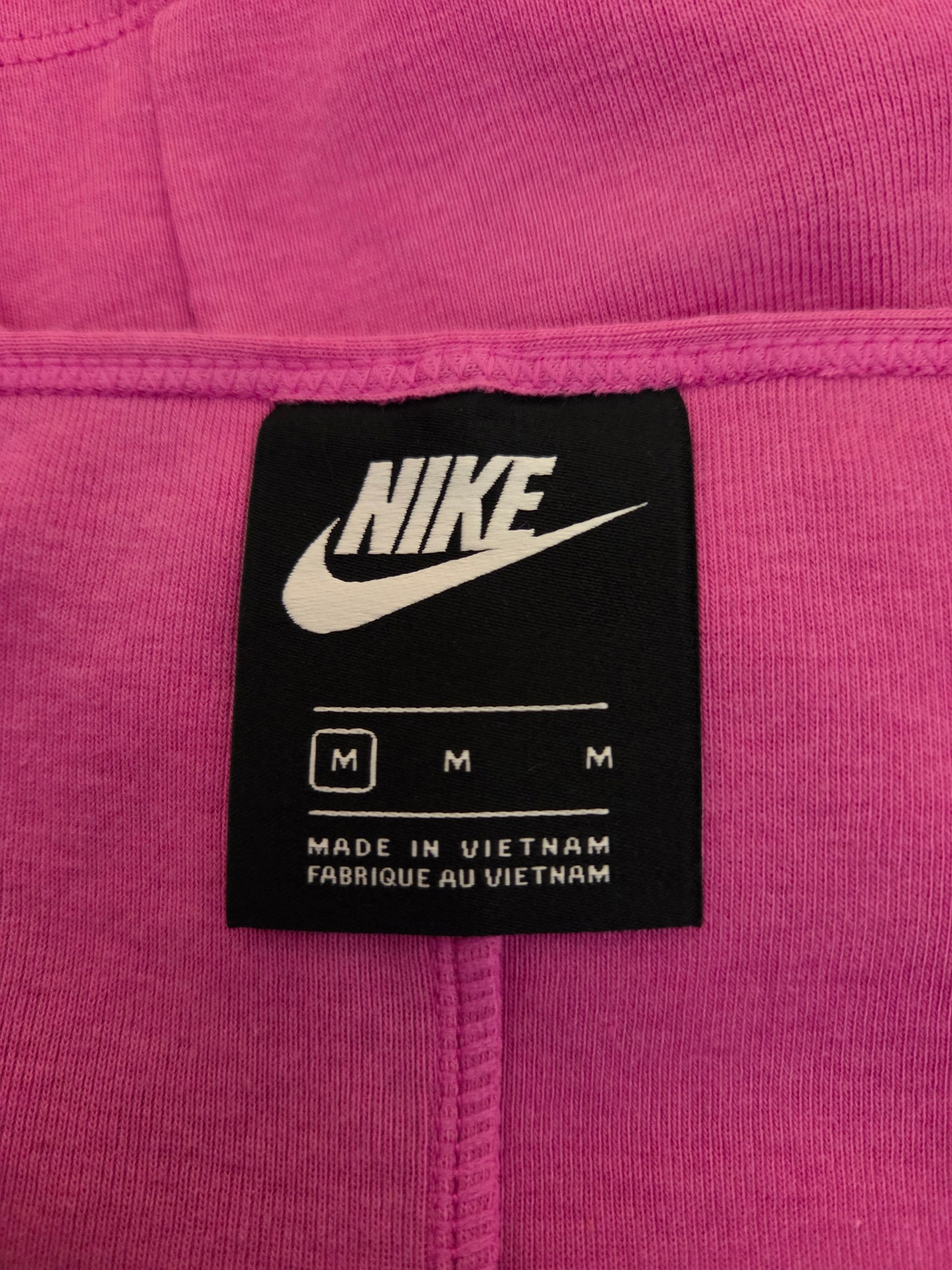 Nike size label 