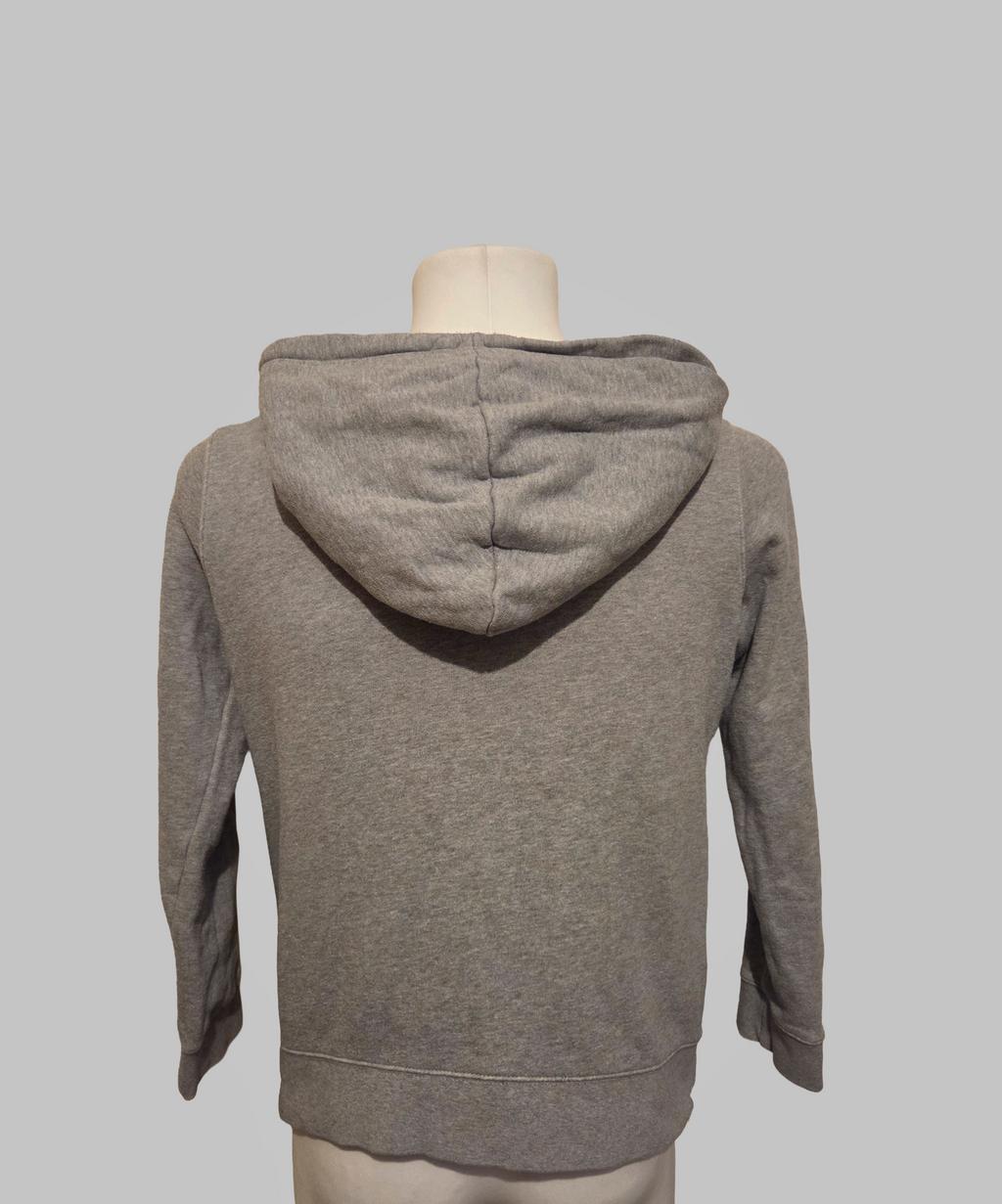 Adidas Originals Trefoil Logo Hoodie – Grey – Size - UK-10