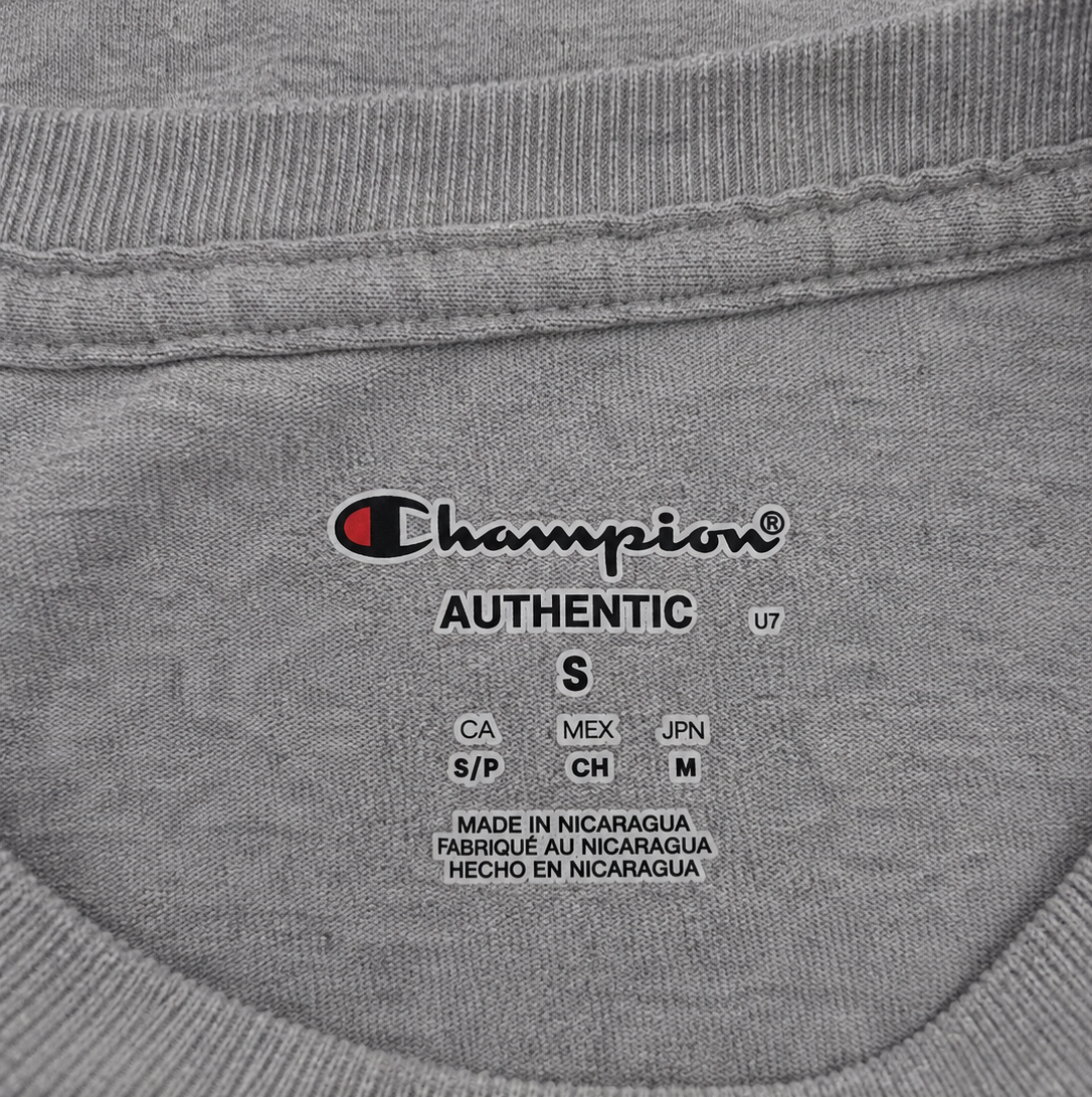 Champion Southern Oregon Vollyball Grey Marl T-Shirt - Small