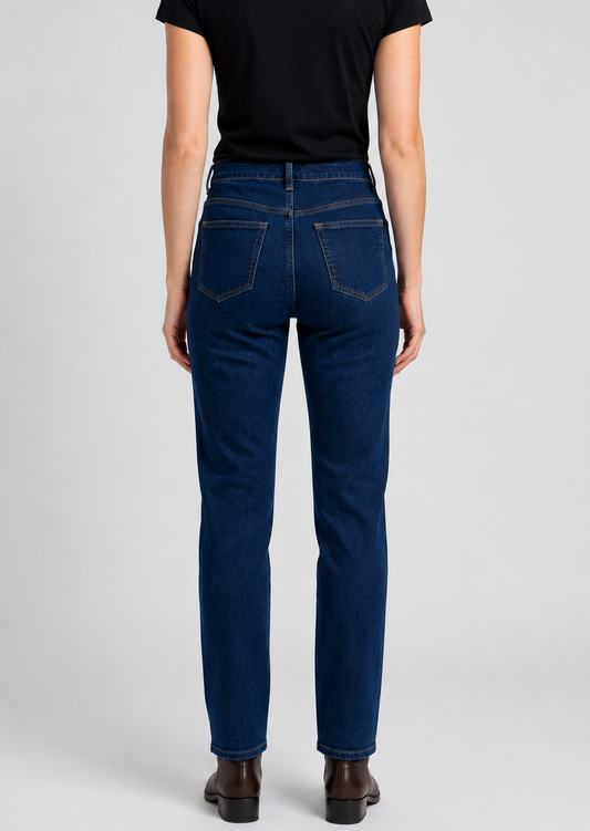 George Dark Blue Wash Skinny Jeans - Size - UK-16