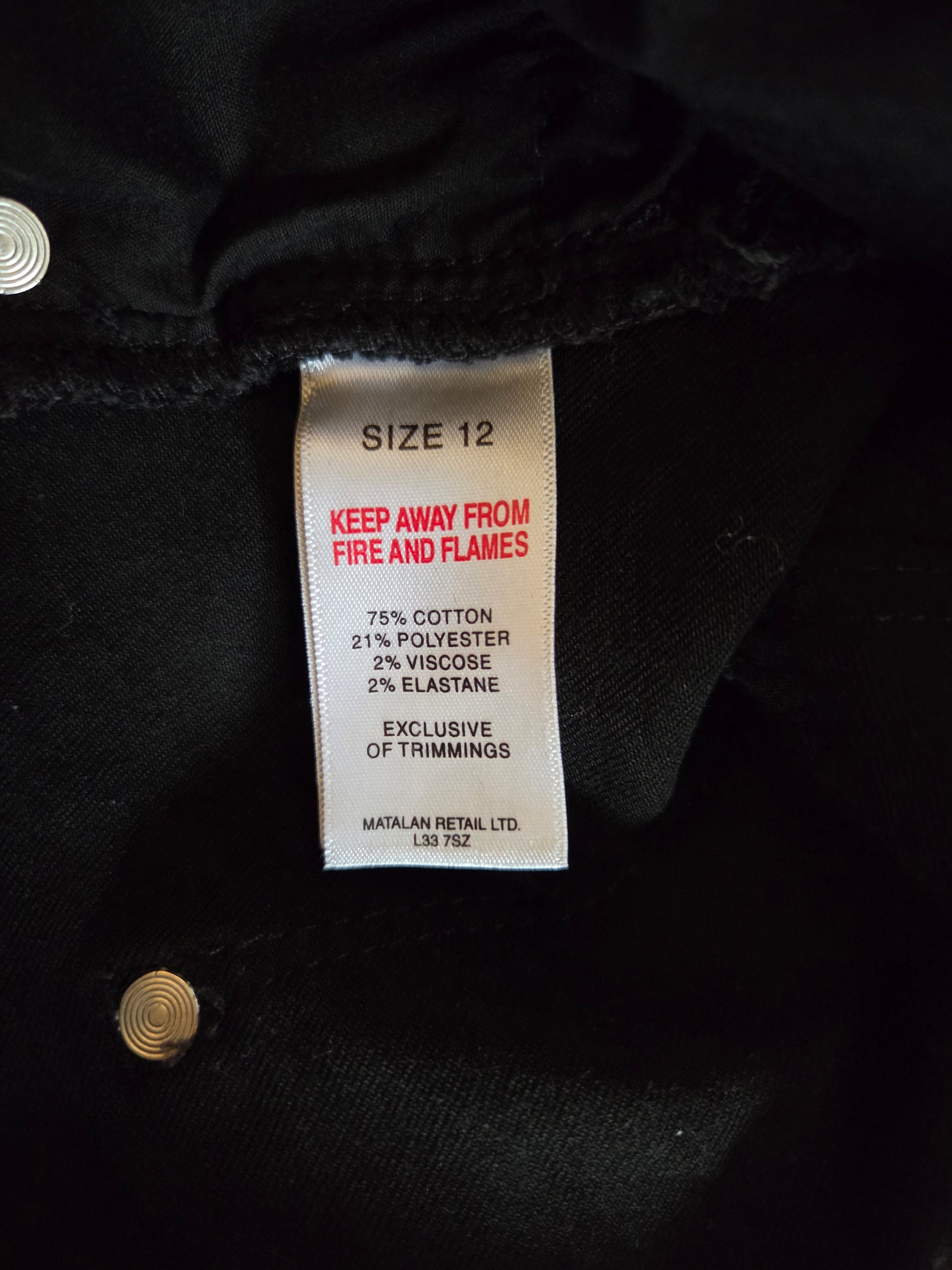 Size Label