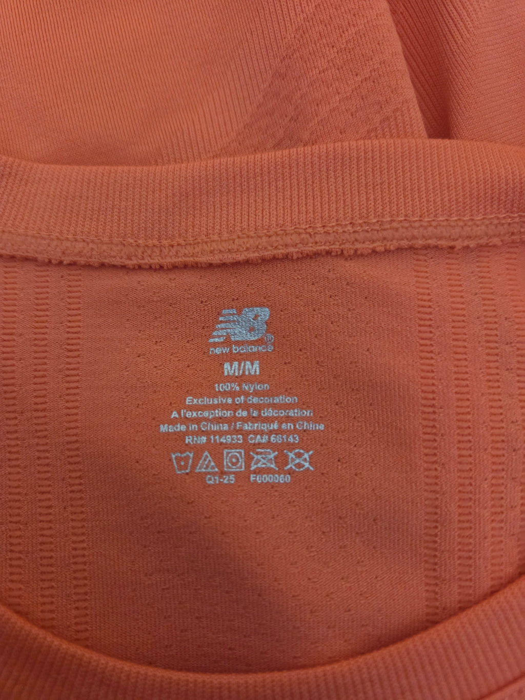 New Balance Coral Breathable Performance T-Shirt - Size - UK-Medium