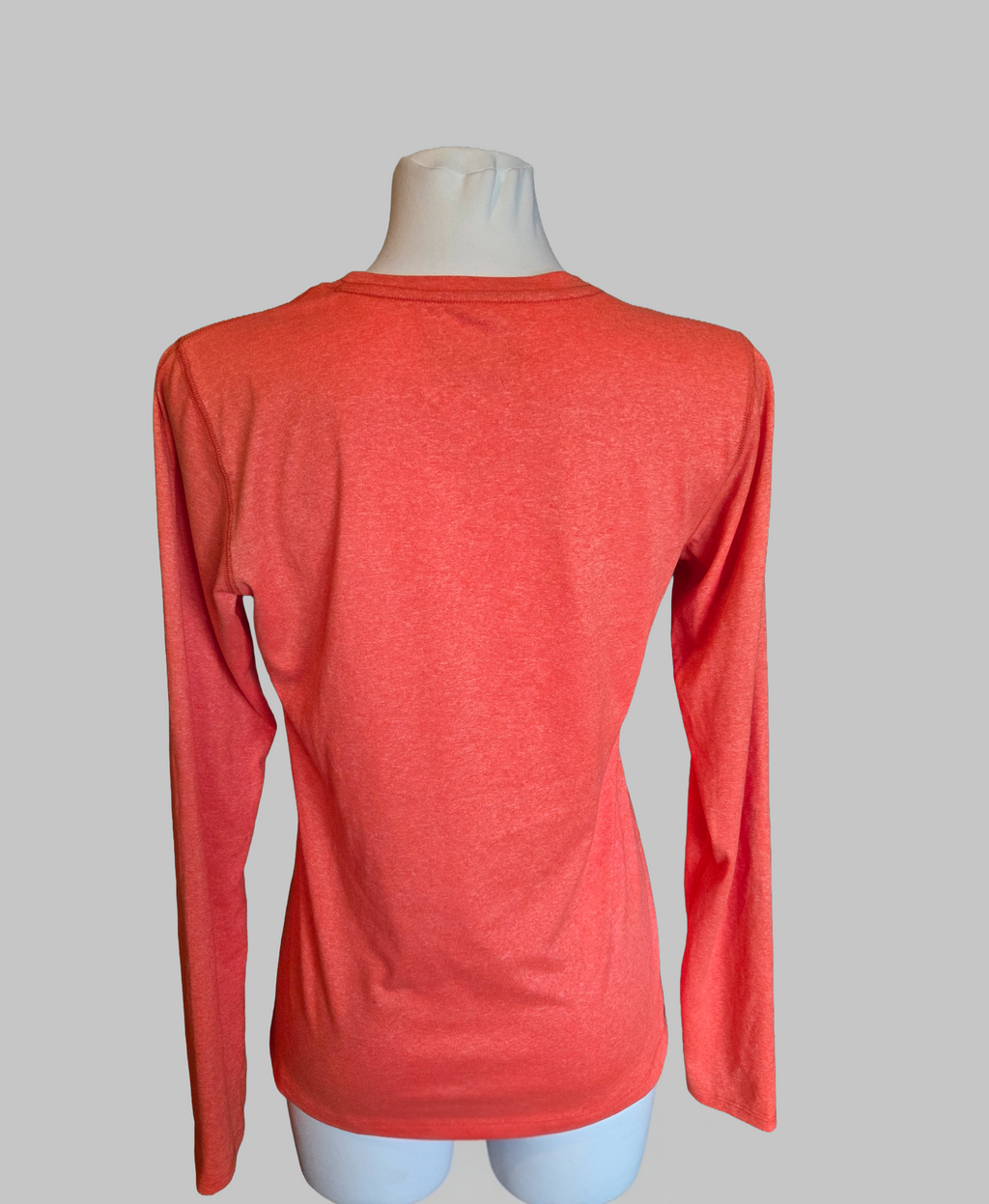 New Balance Orange Marl Long Sleeve Running Top - Size - UK-Medium