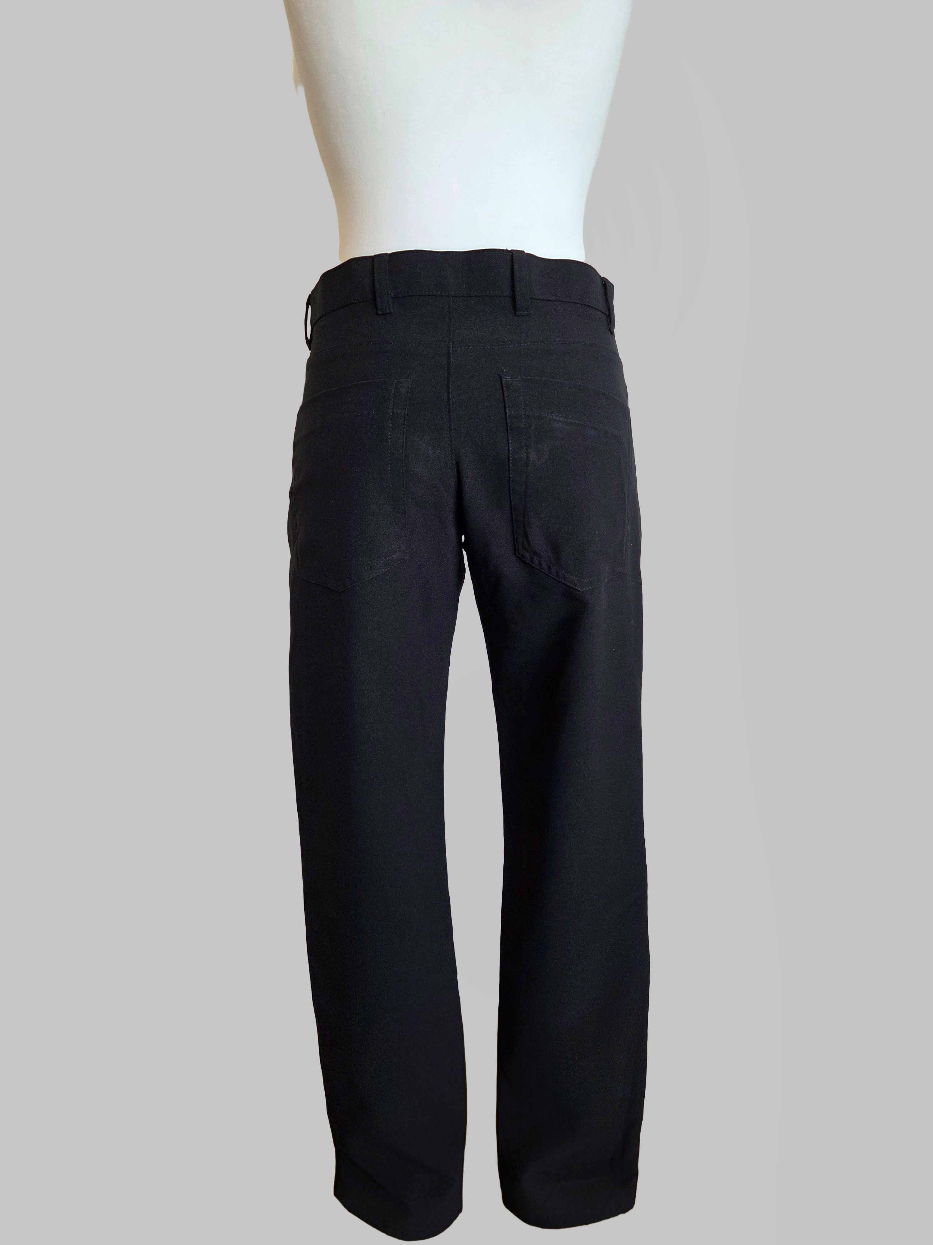 Next Black Slim Fit Smart Tailored Trousers - W28 L29