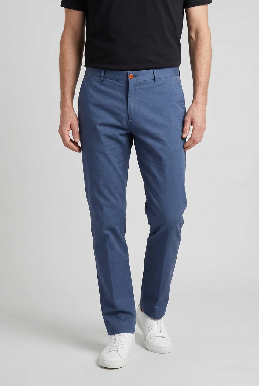 Paul Smith Blue Regular Fit Chinos
