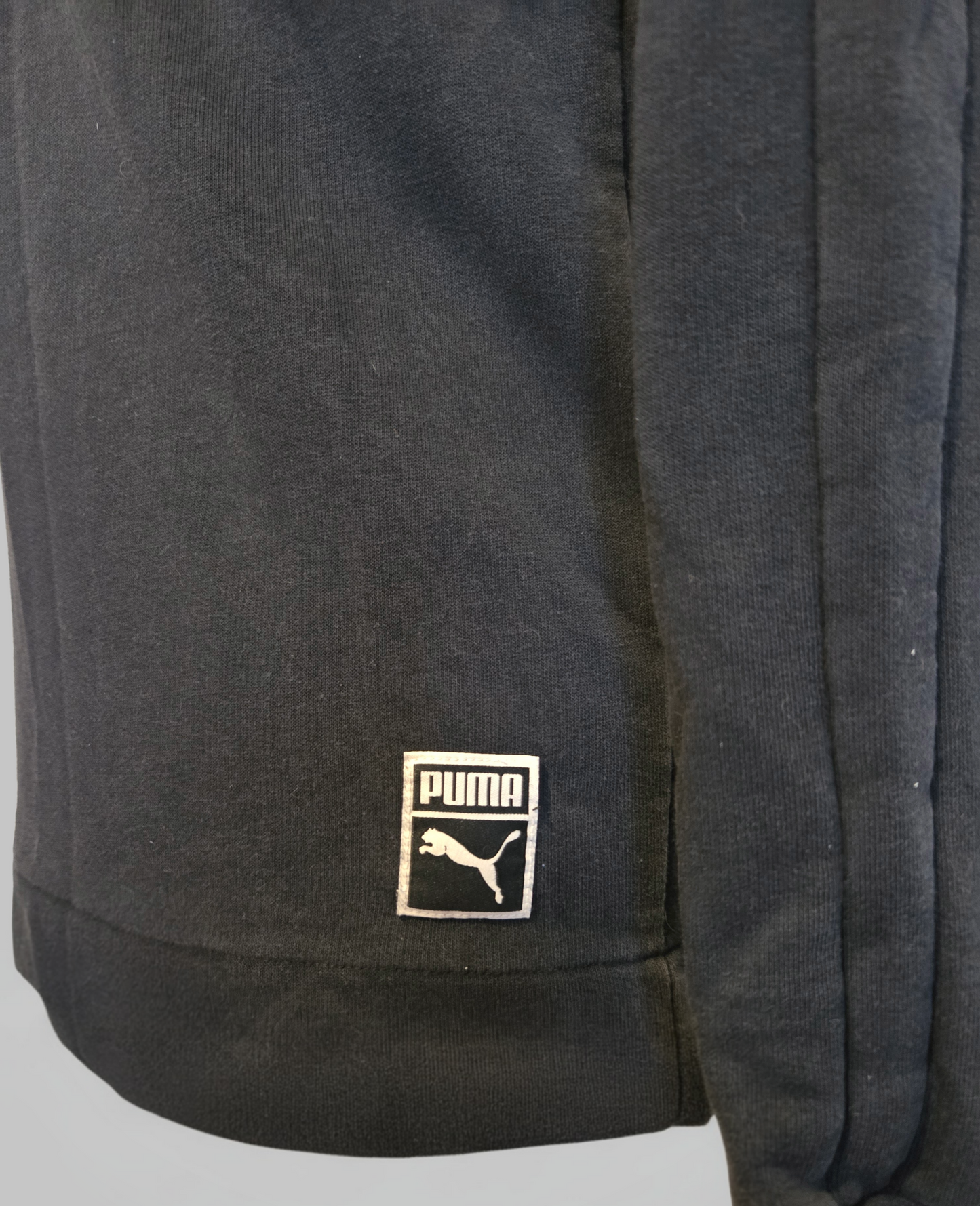 Puma black hoodie logo